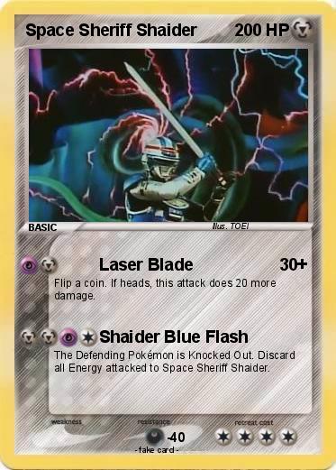 Pokemon Space Sheriff Shaider