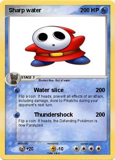 Pokemon Sharp water