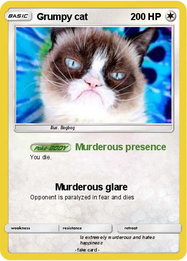 Pokemon Grumpy cat