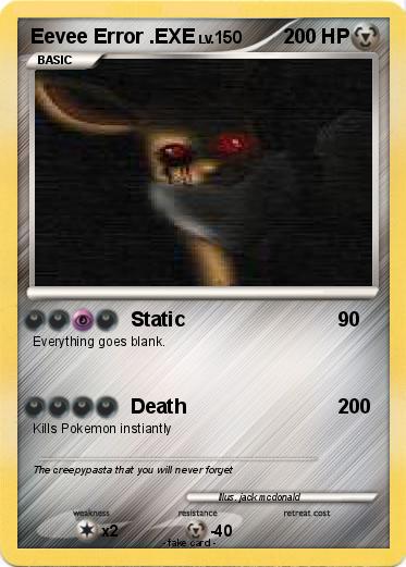Pokemon Eevee Error .EXE