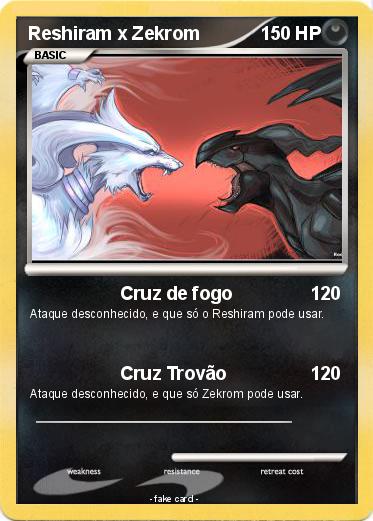 Pokemon Reshiram x Zekrom