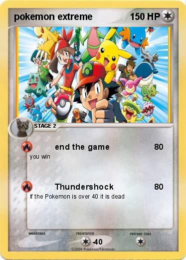 Pokemon pokemon extreme