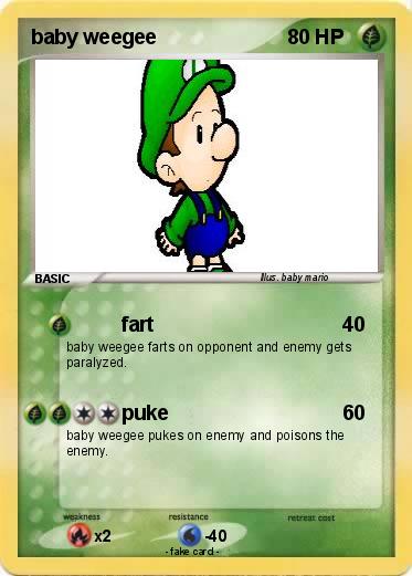 Pokemon baby weegee