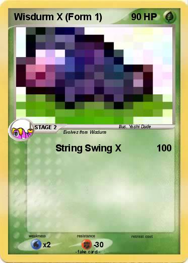 Pokemon Wisdurm X (Form 1)