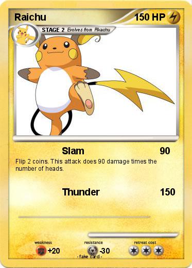 Pokemon Raichu