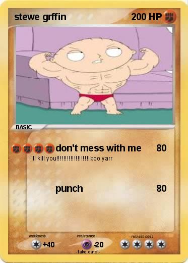 Pokemon stewe grffin