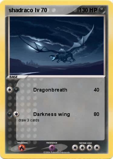 Pokemon shadraco lv 70