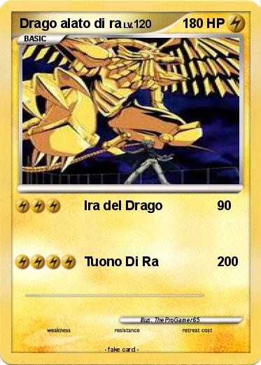 Pokemon Drago alato di ra