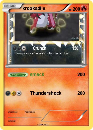Pokemon krookadile