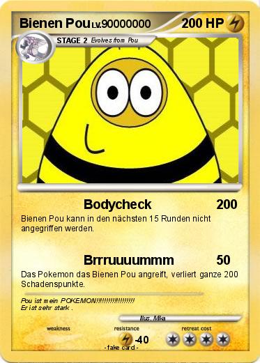 Pokemon Bienen Pou