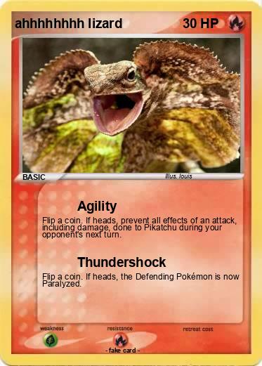 Pokemon ahhhhhhhh lizard