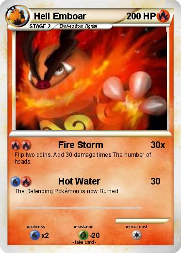 Pokemon Hell Emboar