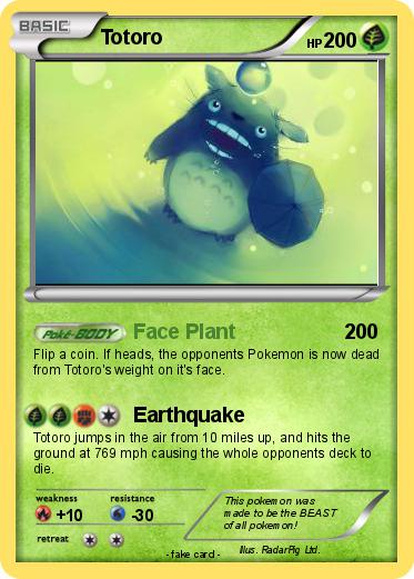 Pokemon Totoro