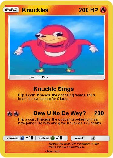Pokemon Knuckles