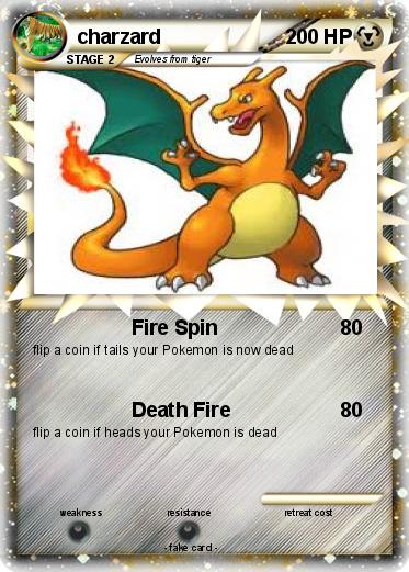 Pokemon charzard