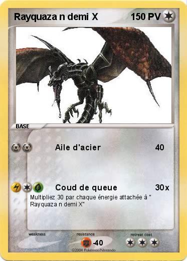 Pokemon Rayquaza n demi X