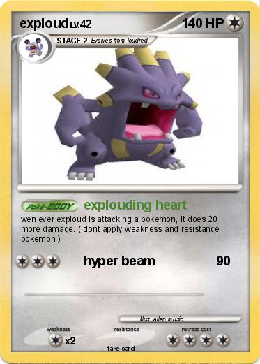 Pokemon exploud