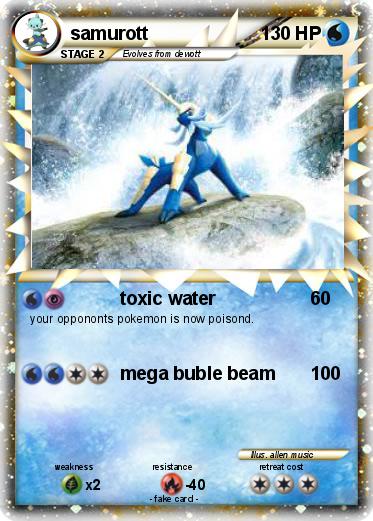 Pokemon samurott