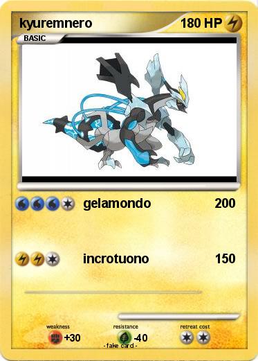 Pokemon kyuremnero