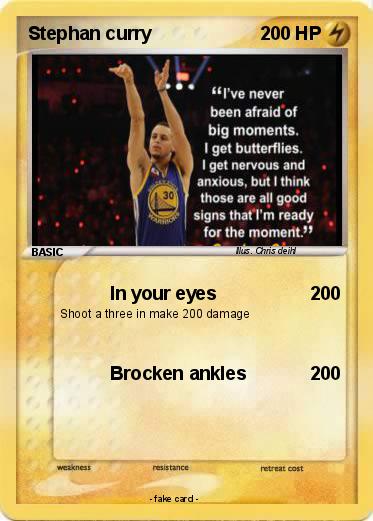Pokemon Stephan curry