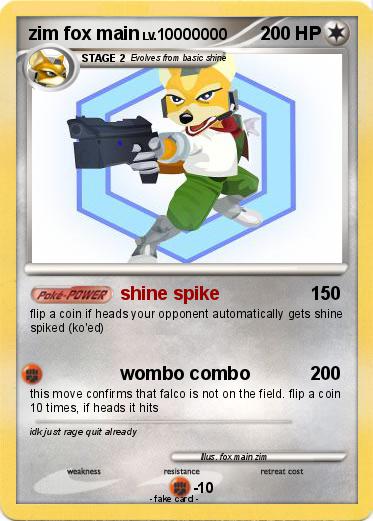 Pokemon zim fox main
