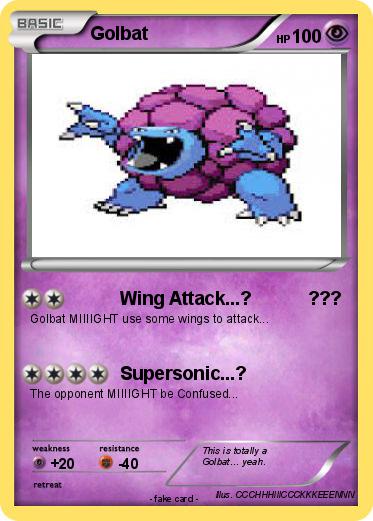 Pokemon Golbat