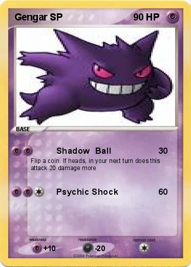 Pokemon Gengar SP