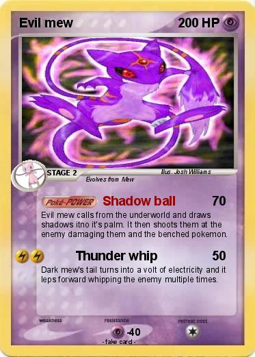 Pokemon Evil mew
