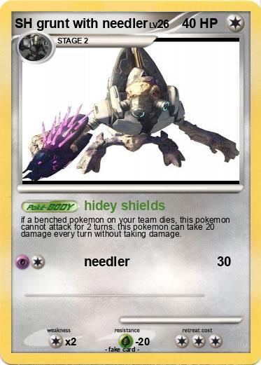 Pokemon SH grunt with needler