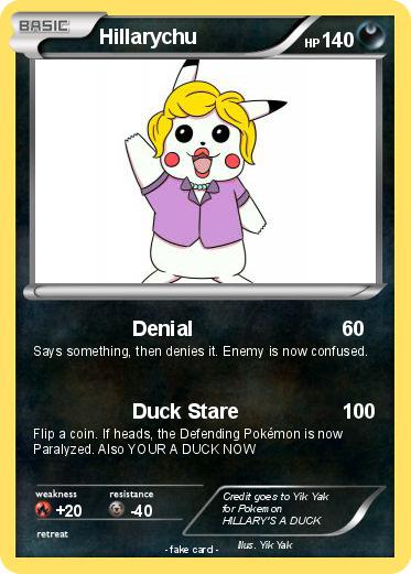 Pokemon Hillarychu