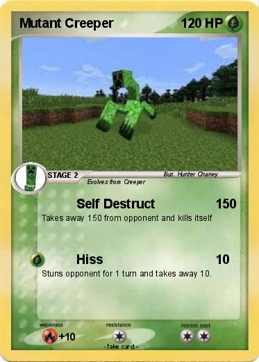 Pokemon Mutant Creeper