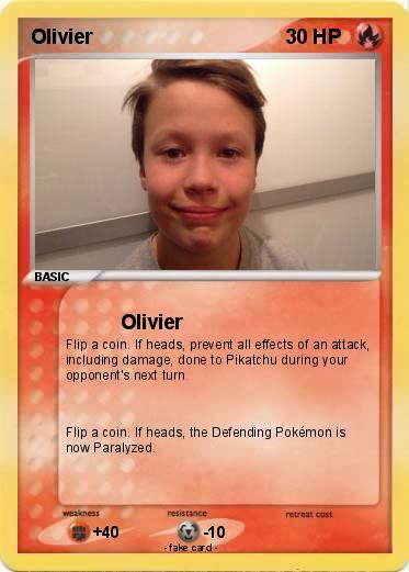 Pokemon Olivier