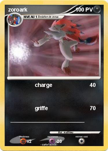 Pokemon zoroark