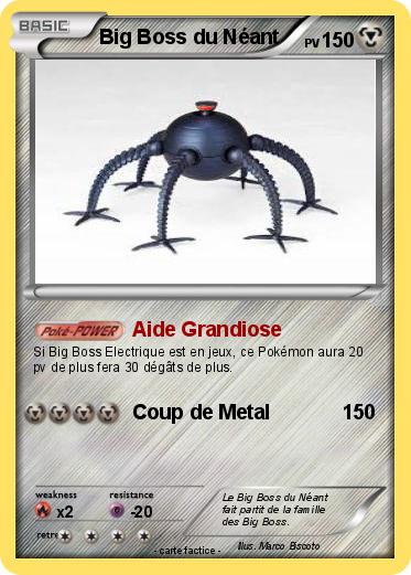 Pokemon Big Boss du Néant