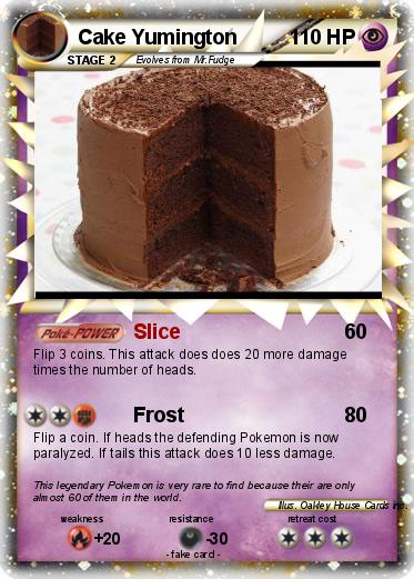 Pokemon Cake Yumington