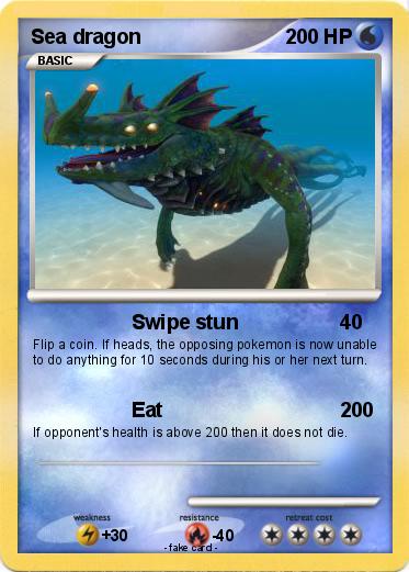Pokemon Sea dragon