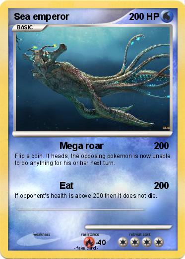 Pokemon Sea emperor