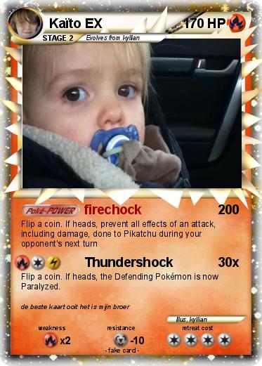 Pokemon Kaïto EX