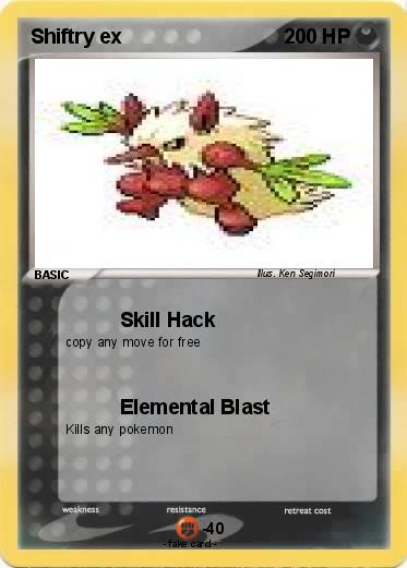 Pokemon Shiftry ex