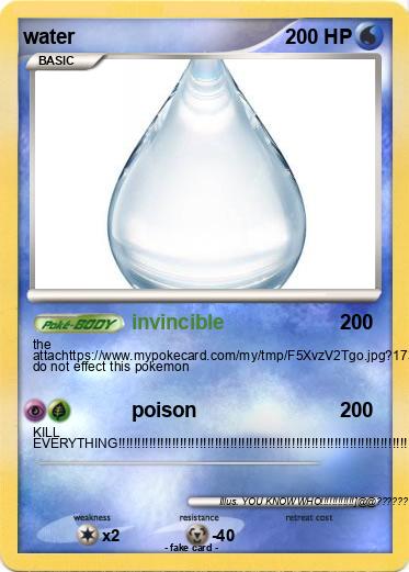 Pokemon water