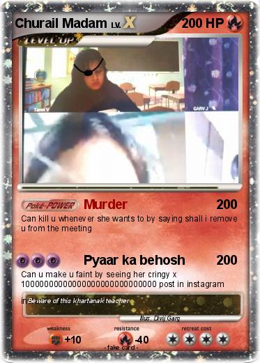 Pokemon Churail Madam