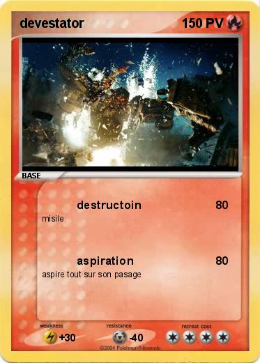 Pokemon devestator