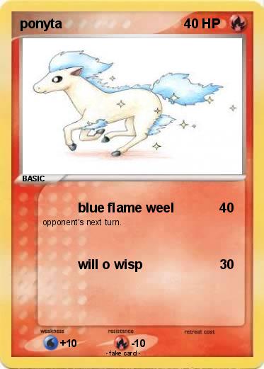 Pokemon ponyta