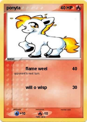Pokemon ponyta
