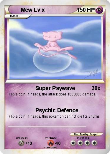Pokemon Mew Lv x