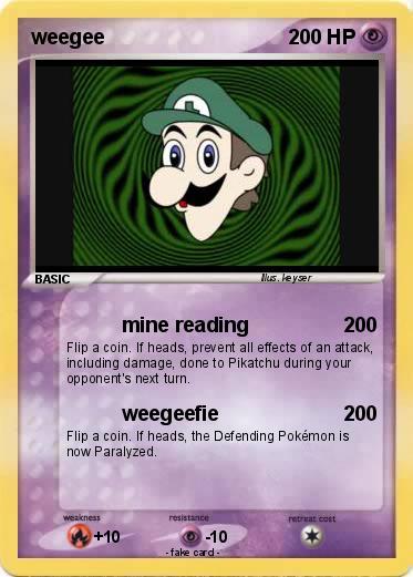 Pokemon weegee
