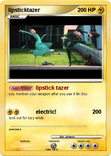 Pokemon lipsticktazer