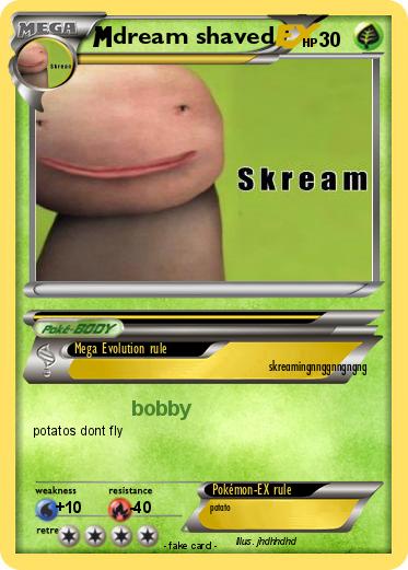 Pokemon dream shaved