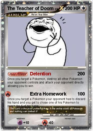Pokemon The Teacher of Doom