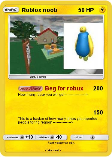 Pokemon Roblox noob